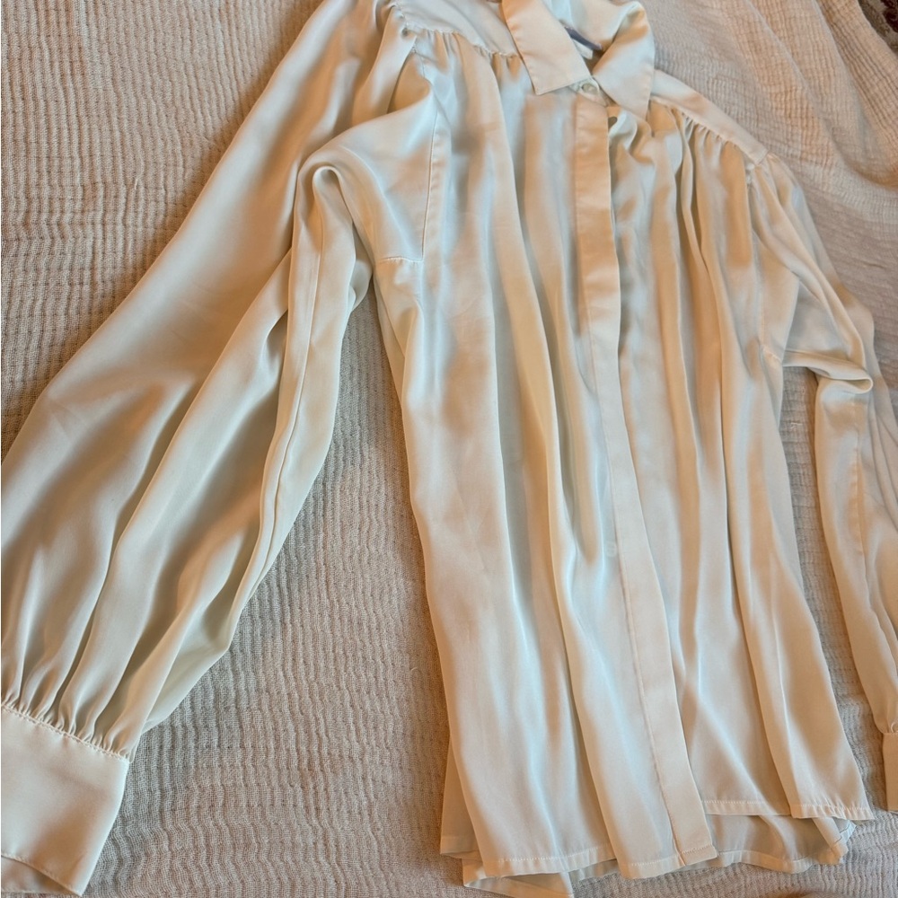 Vintage Jean Pierre Cream Blouse